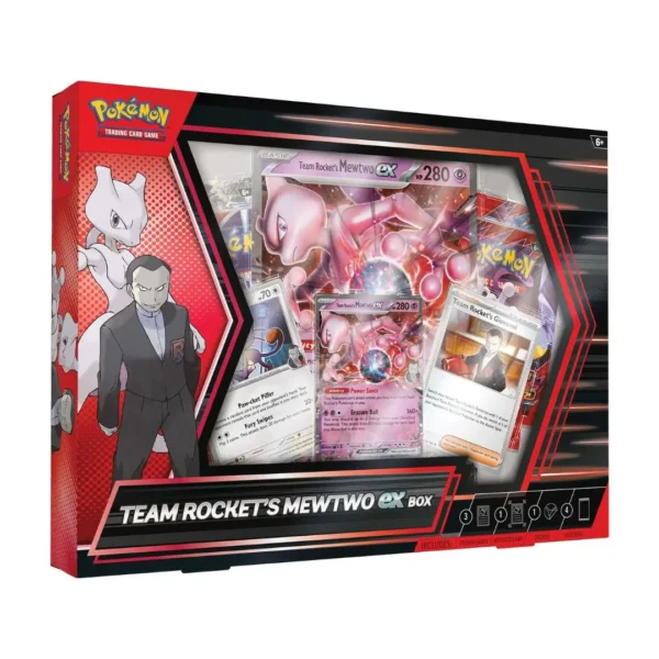 Team Rocket's Mewtwo ex Box
