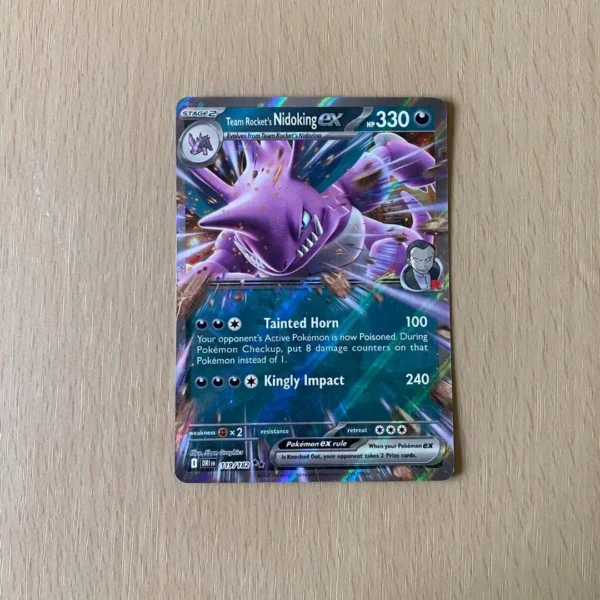 Team Rocket's Nidoking ex 119/182