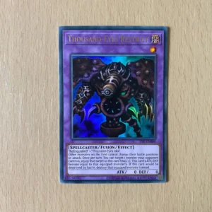Thousand Eyes Restrict trading card product photo made by Heroes Ark