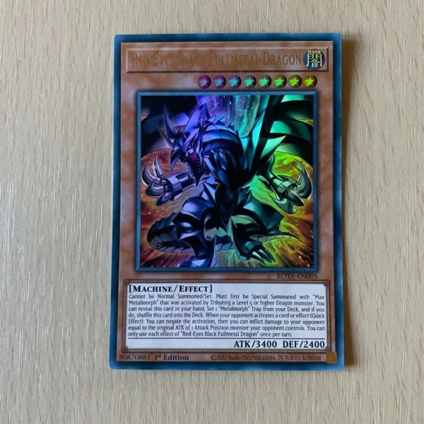 Red-Eyes Black Fullmetal Dragon