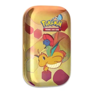 151 Mini Tin Dragonite Vileplume trading card product photo made by Heroes Ark