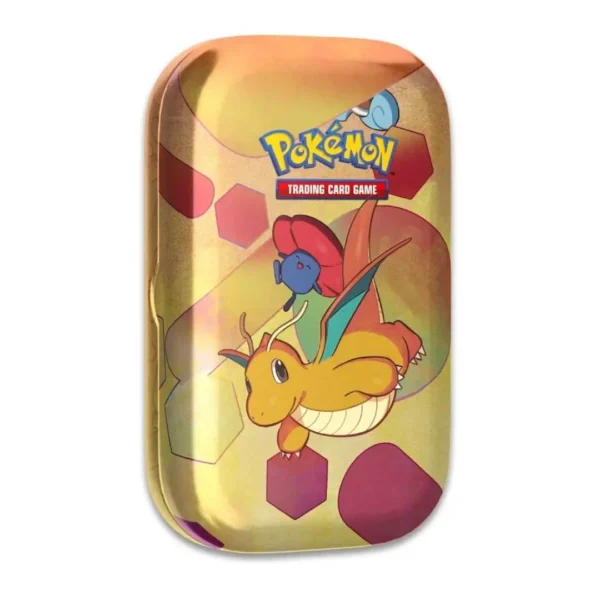 Scarlet & Violet 151 Mini Tin: Dragonite and Vileplume