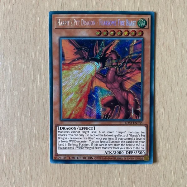 Harpie's Pet Dragon - Fearsome Fire Blast