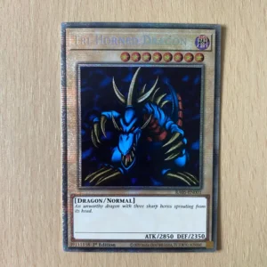 Tri Horned Dragon trading card product photo made by Heroes Ark